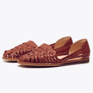 Nisolo Ecuador Huarache Sandal Burnt Sienna